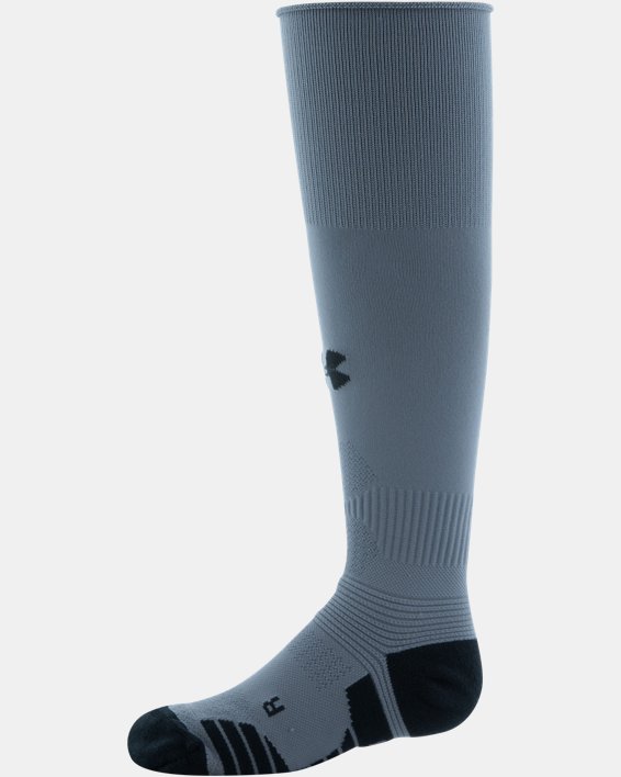 Kids' UA Soccer Over-The-Calf Socks, Gray, pdpMainDesktop image number 1
